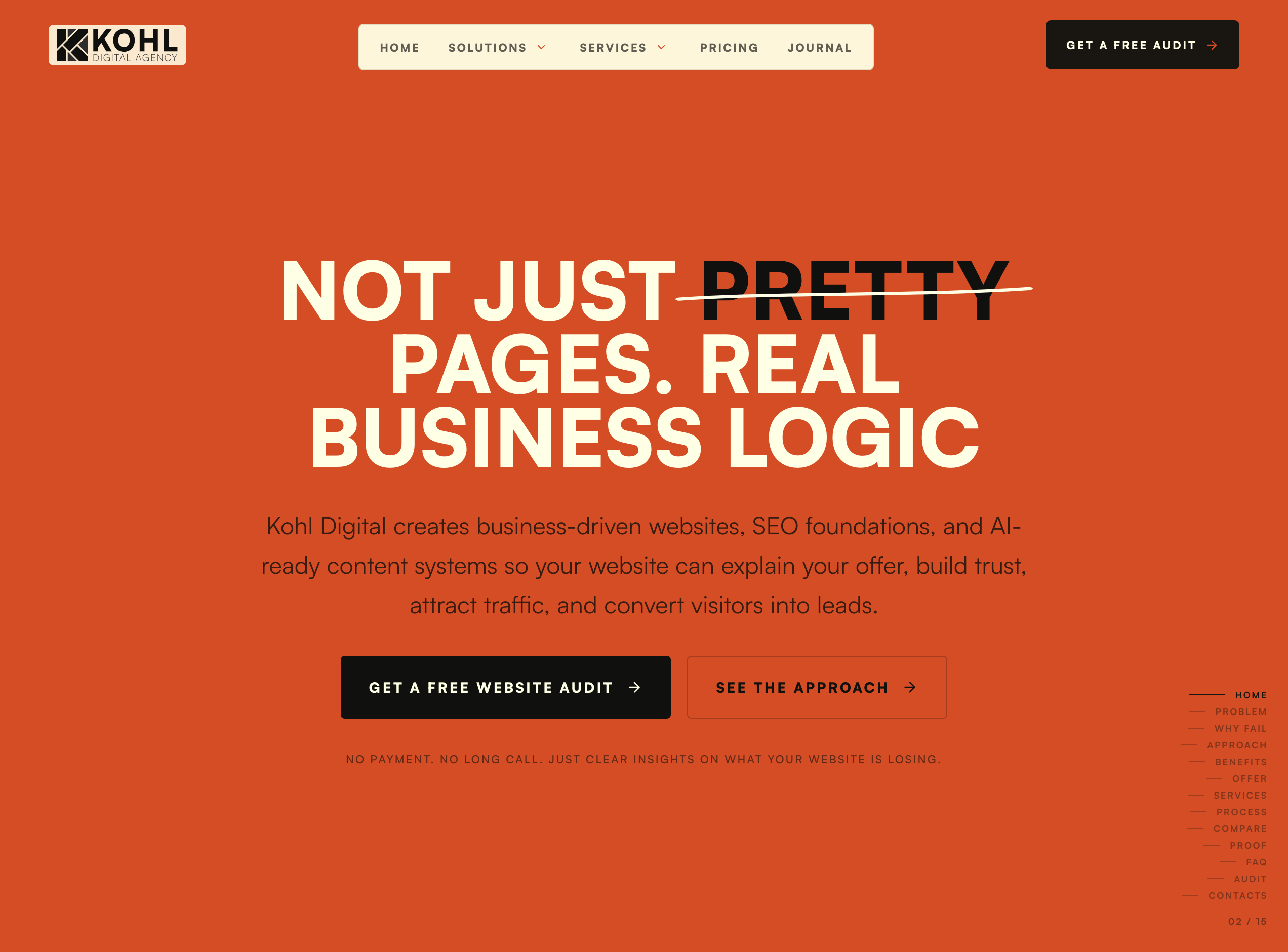 Kohl Digital site and client portal